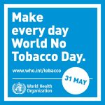 The focus of World No Tobacco Day 2019 is on "tobacco and lung health." Every year, on 31 May, the World Health Organization (WHO) and global partners celebrate World No Tobacco Day (WNTD). The annual campaign is an opportunity to raise awareness on the harmful and deadly effects of tobacco use and second-hand smoke exposure, and to discourage the use of tobacco in any form.. 2019, world no tobacco day, вооз, всесвітній день без тютюну, всесвітній день здоров'я, здоров'я, паління, тютюн і здоров'я легенів, тютюнопаління